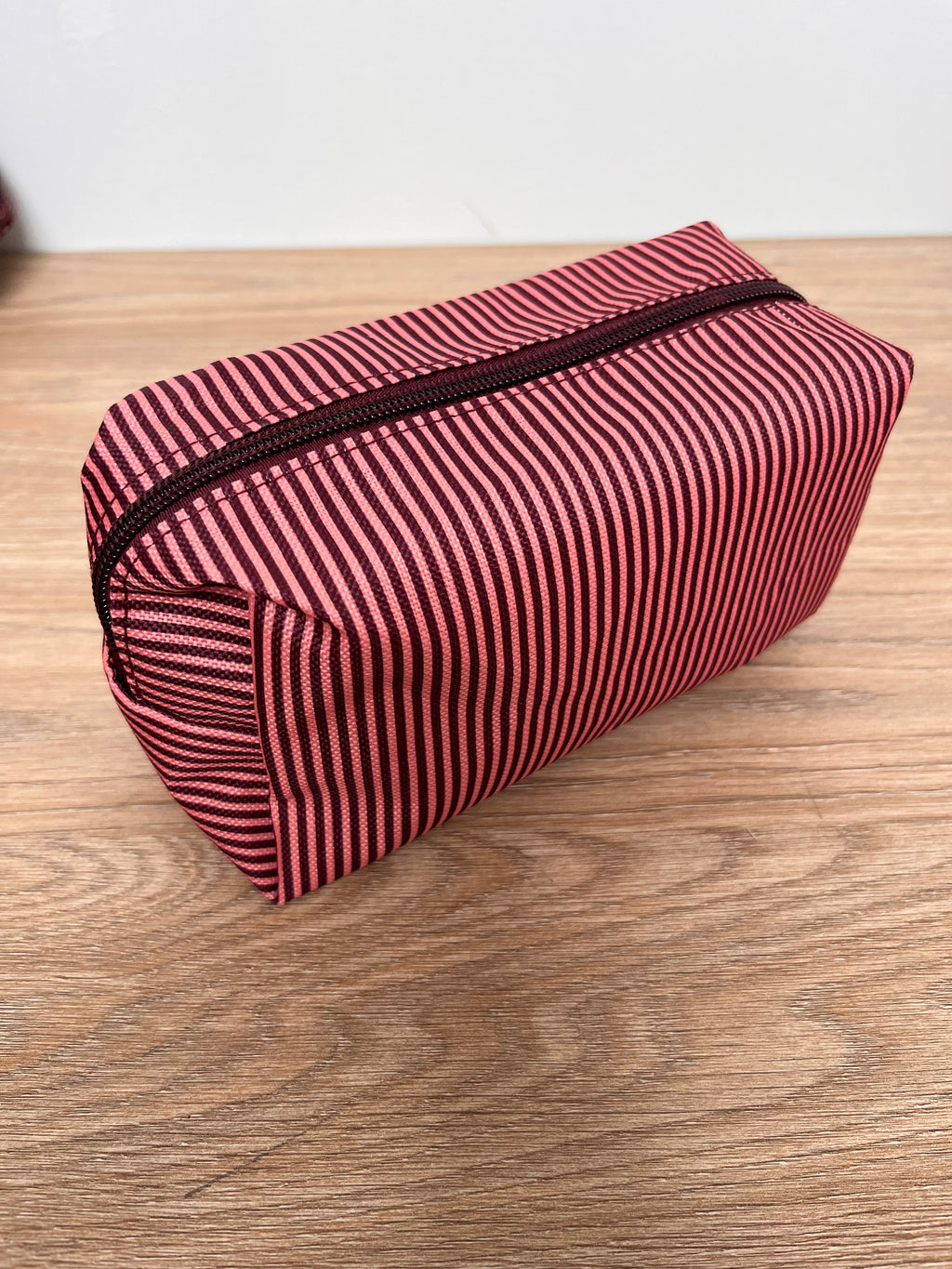 Trousse a maquillage rayé