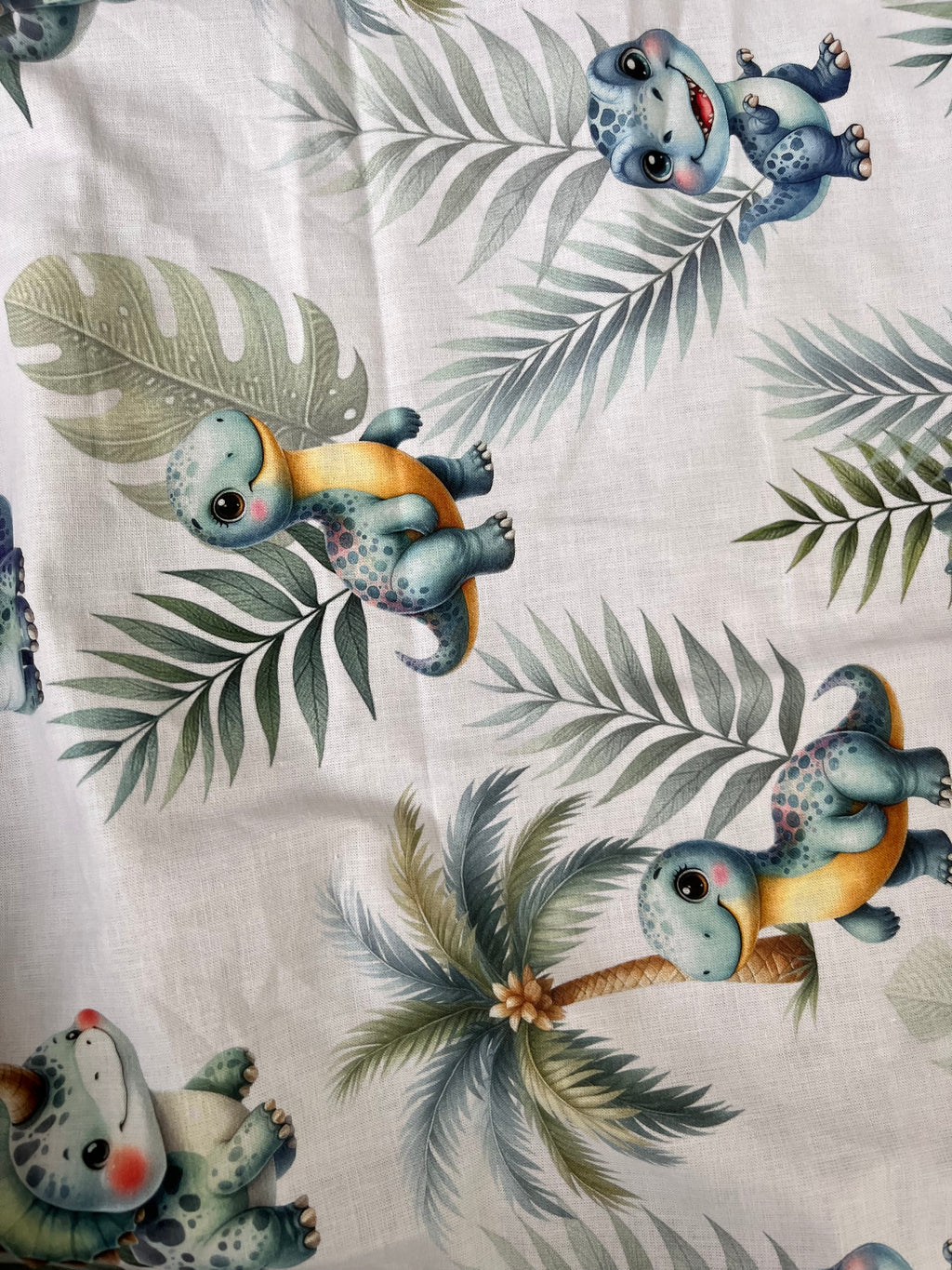 Couverture bébé petit dinosaure