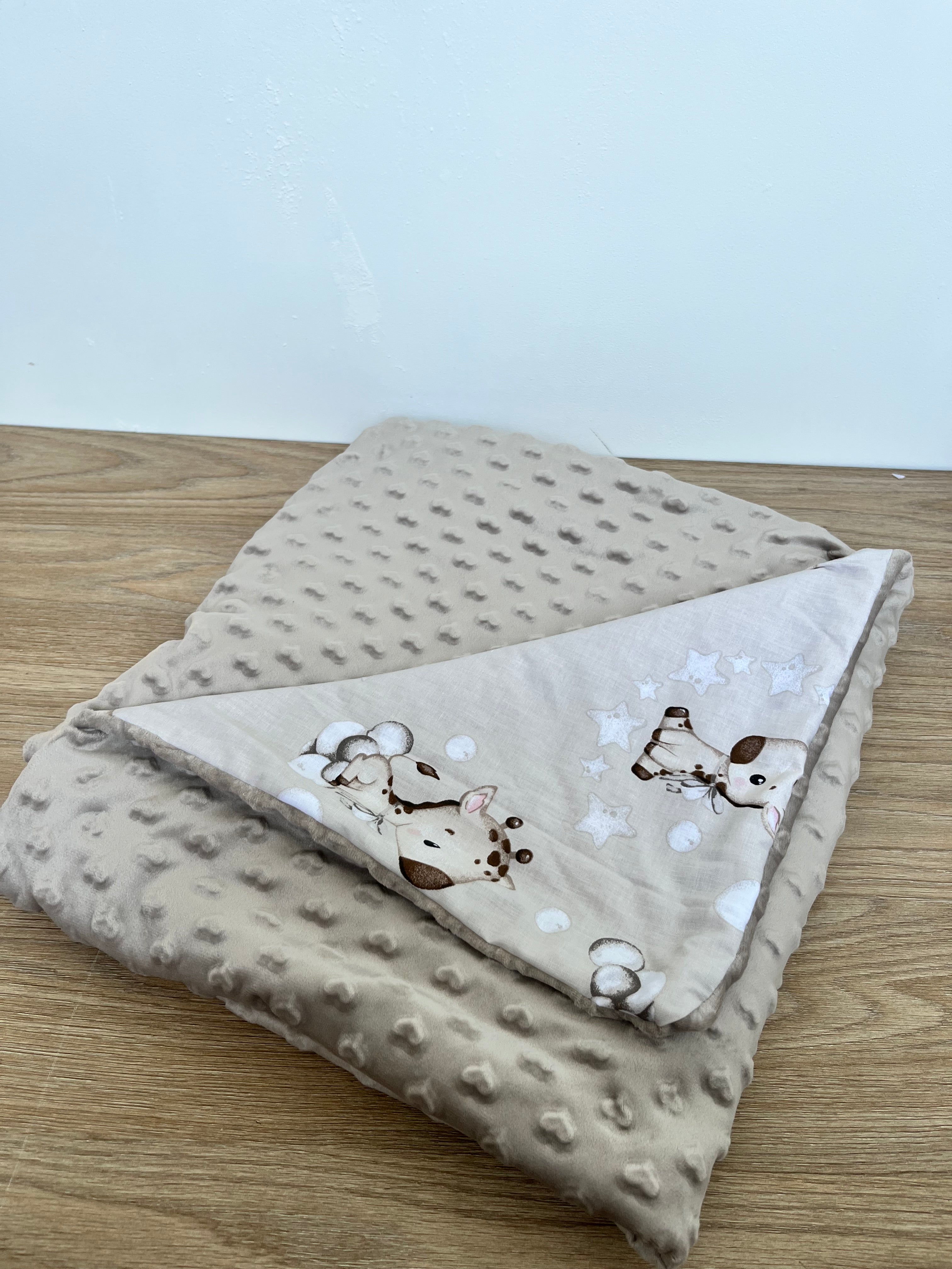 Couverture bébé girafe