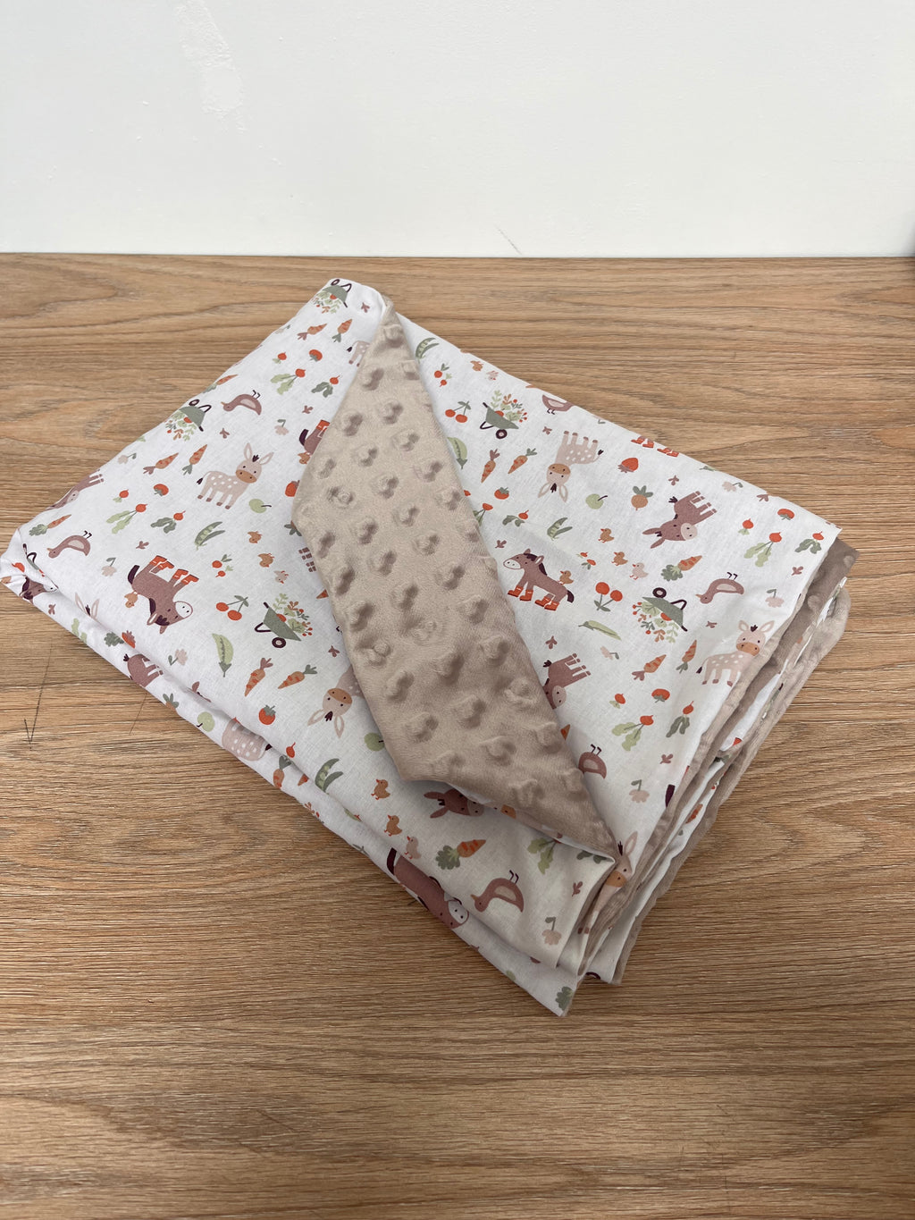 Couverture bébé petit âne