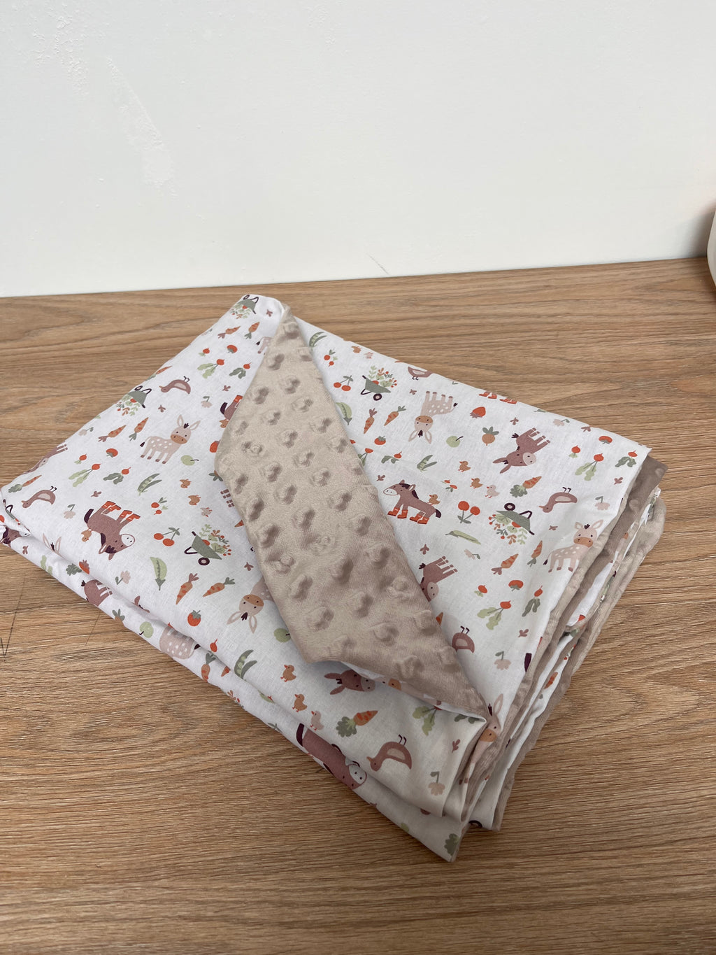 Couverture bébé petit âne