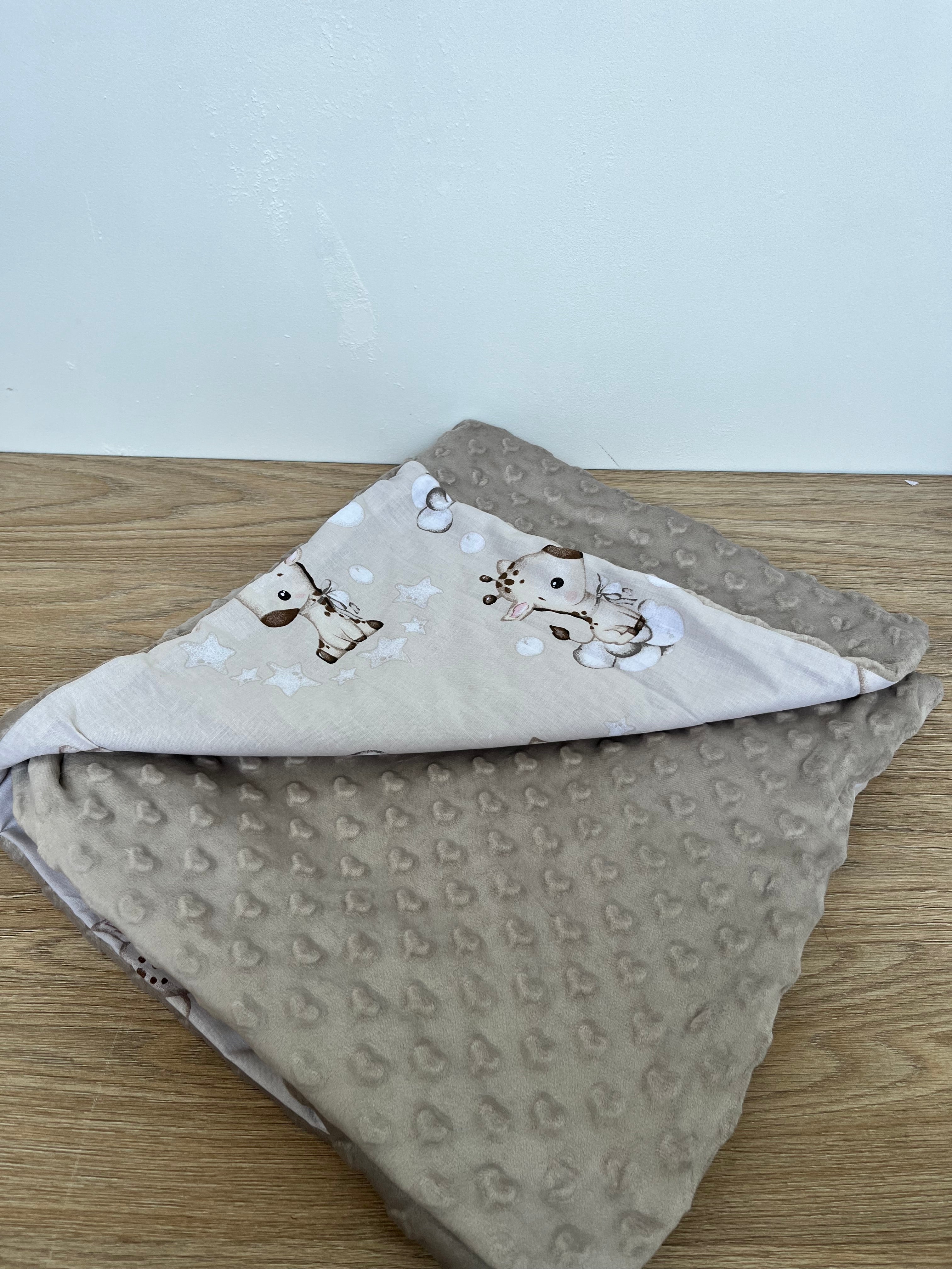 Couverture bébé girafe