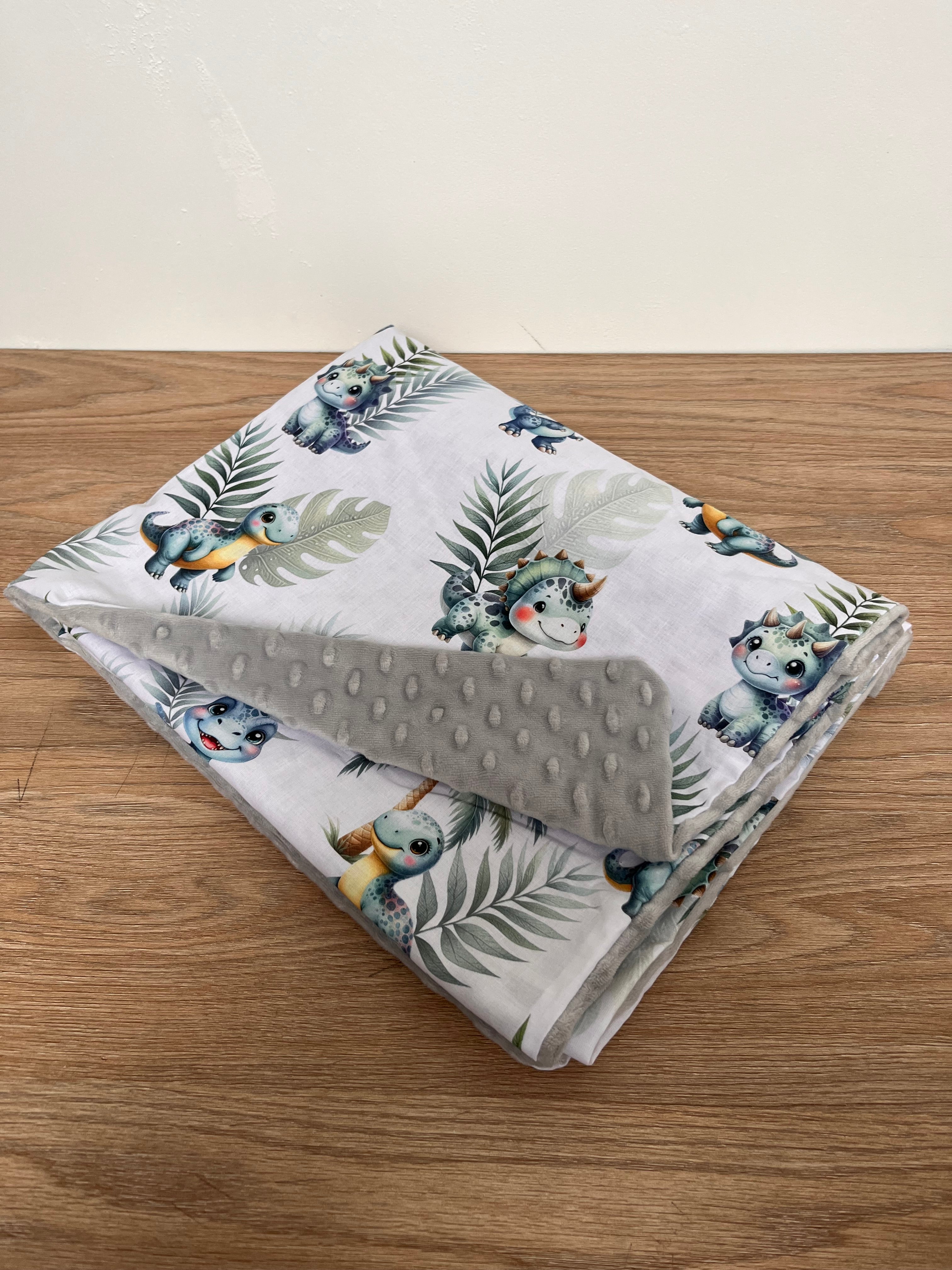 Couverture bébé petit dinosaure