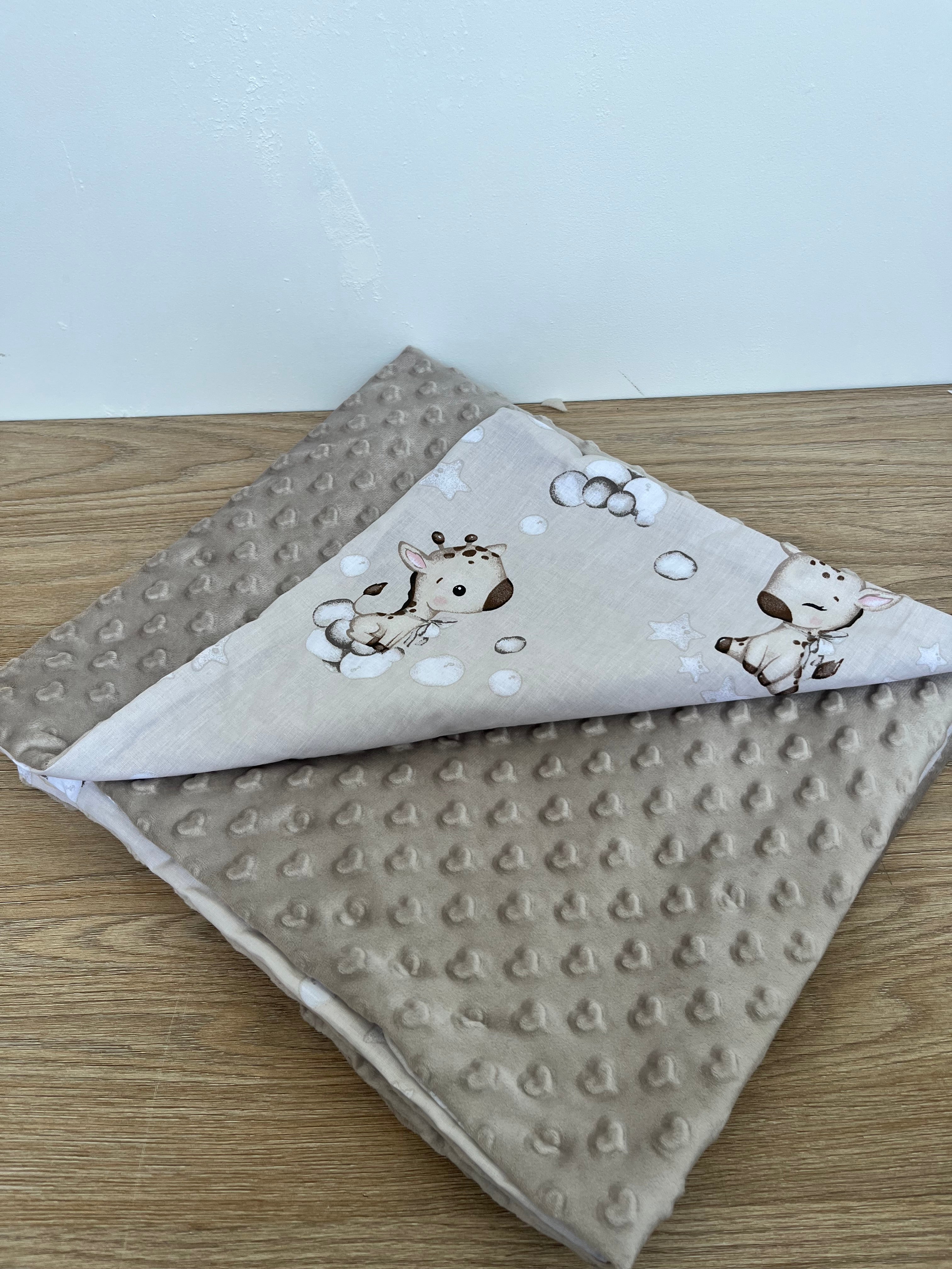 Couverture bébé girafe